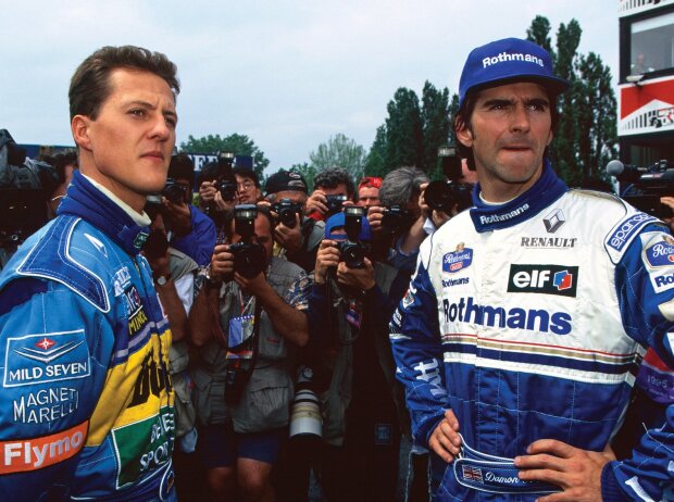 Michael Schumacher, Damon Hill