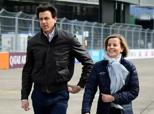 Toto Wolff, Susie Wolff Titel-Bild zur News: Toto Wolff, Susie Wolff