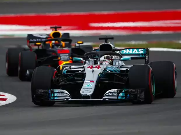 Lewis Hamilton, Daniel Ricciardo Titel-Bild zur News: Lewis Hamilton, Daniel Ricciardo