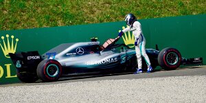 Große Sorgen: Muss Mercedes Bottas' Motor tauschen?