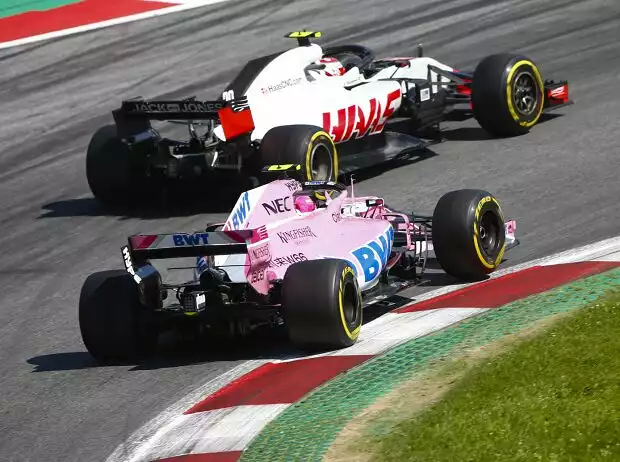 Titel-Bild zur News: Kevin Magnussen, Esteban Ocon