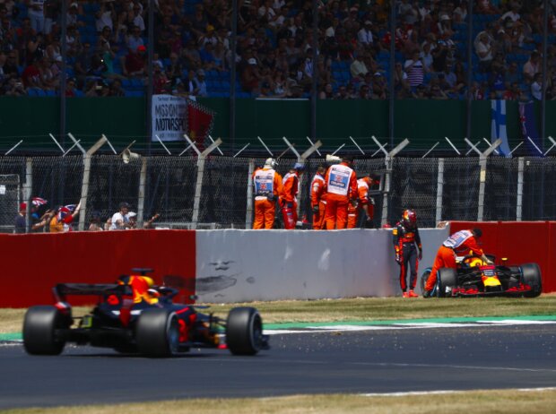 Titel-Bild zur News: Max Verstappen, Daniel Ricciardo