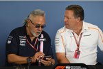 Vijay Mallya und Zak Brown 