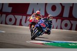 Maverick Vinales vor Marc Marquez 