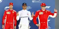 Lewis Hamilton, Sebastian Vettel, Kimi Räikkönen