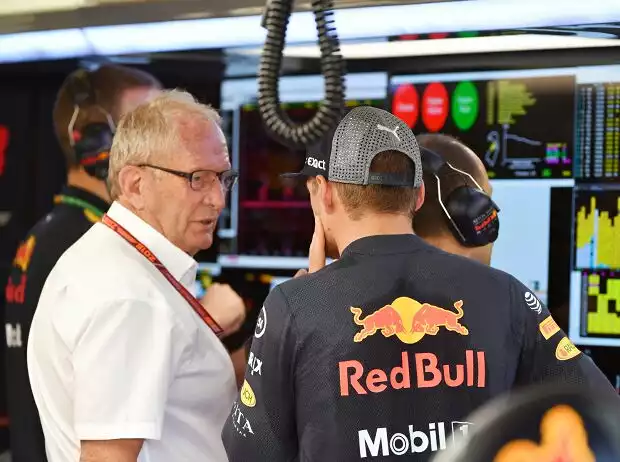 Helmut Marko, Max Verstappen Titel-Bild zur News: Helmut Marko, Max Verstappen