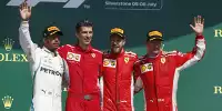 Bild zum Inhalt: Formel 1 Silverstone 2018: Vettel stiehlt Hamilton die Show!