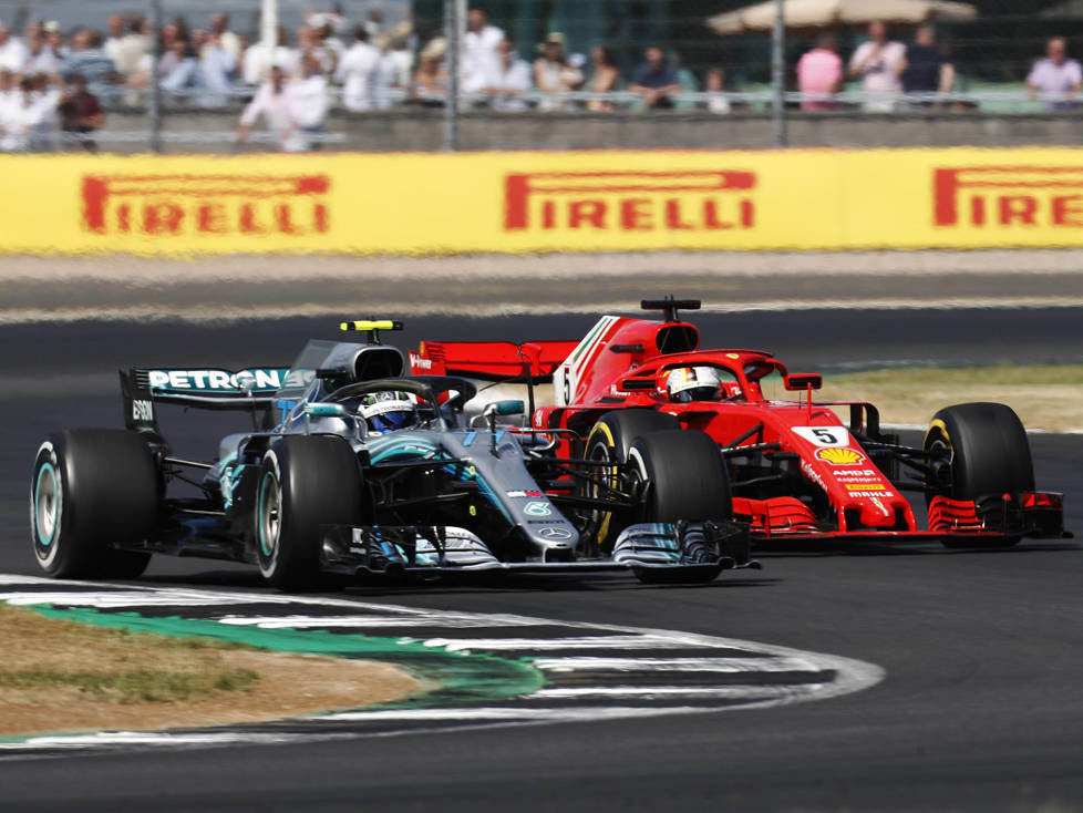 Valtteri Bottas, Sebastian Vettel