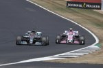 Lewis Hamilton (Mercedes) und Esteban Ocon (Force India) 