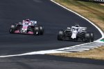 Sergio Perez (Force India) und Lance Stroll (Williams) 