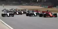 Sebastian Vettel, Lewis Hamilton, Valtteri Bottas, Kimi Räikkönen, Daniel Ricciardo