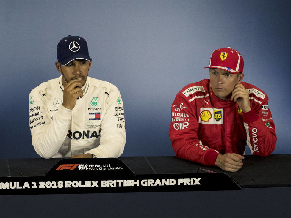 Sebastian Vettel, Lewis Hamilton, Kimi Räikkönen