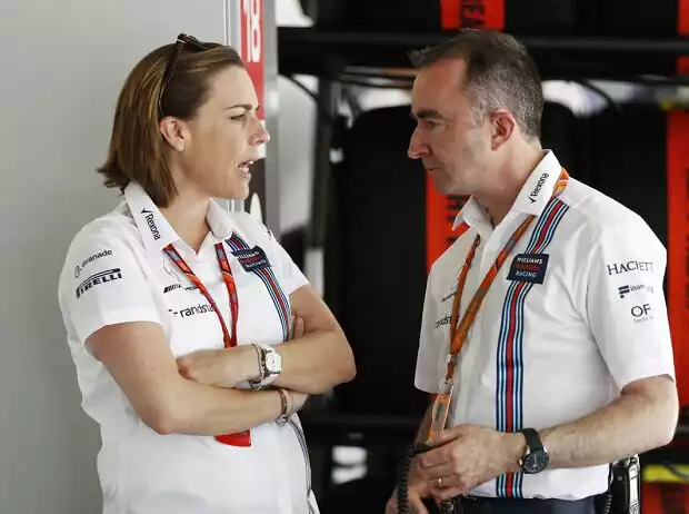 Titel-Bild zur News: Claire Williams und Paddy Lowe