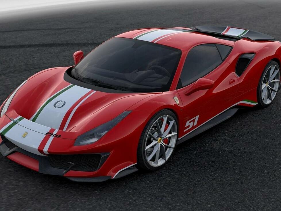 Ferrari 488 Pista Piloti Ferrari in Rosso Corsa