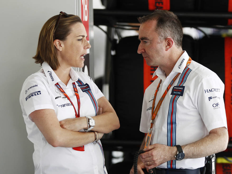 Claire Williams und Paddy Lowe