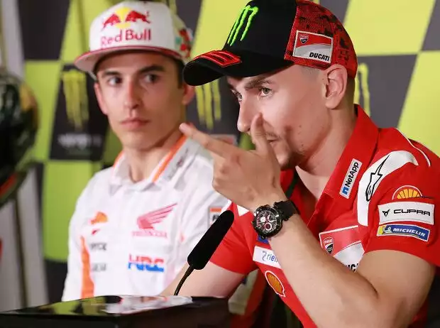 Jorge Lorenzo, Marc Marquez Titel-Bild zur News: Jorge Lorenzo, Marc Marquez
