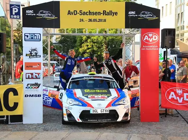 Hermann Gassner jr. bei der AvD Sachsen-Rallye 2018 Titel-Bild zur News: Hermann Gassner jr. bei der AvD Sachsen-Rallye 2018