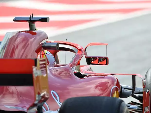 Sebastian Vettel, Rückspiegel Titel-Bild zur News: Sebastian Vettel, Rückspiegel