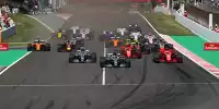 Rennstart in Barcelona
