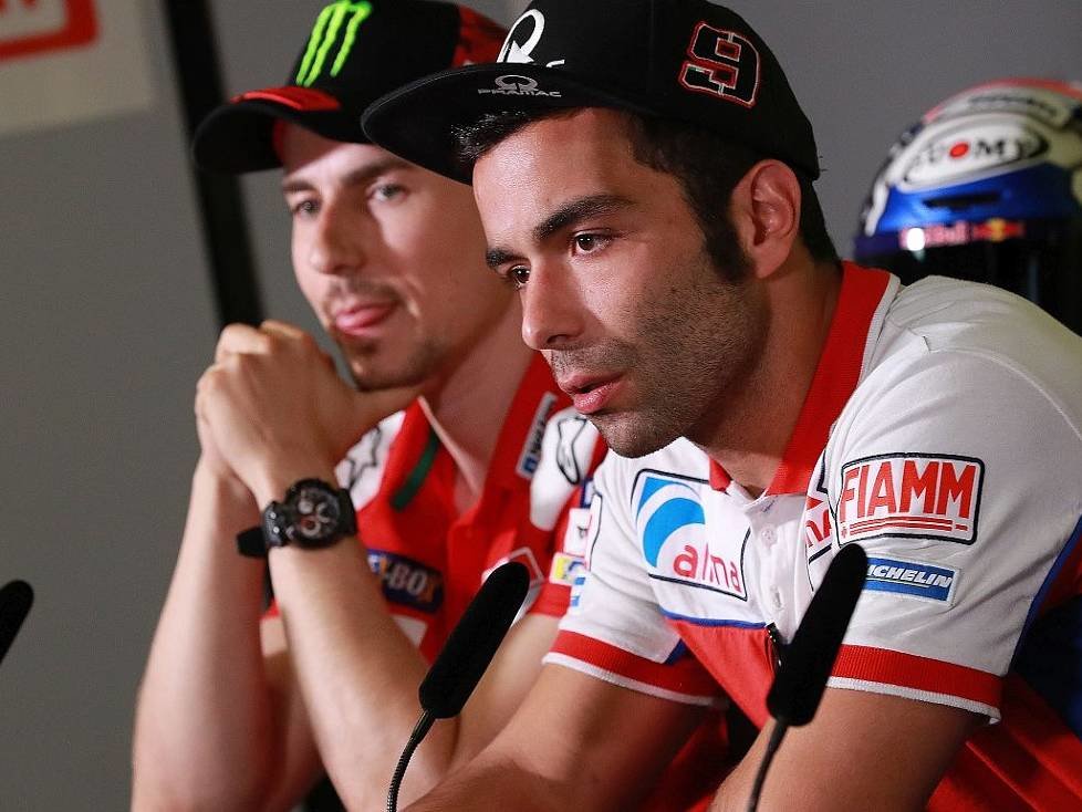 Jorge Lorenzo, Danilo Petrucci