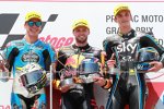 Brad Binder ( Ajo), Joan Mir (Marc VDS) und Luca Marini (VR46) 