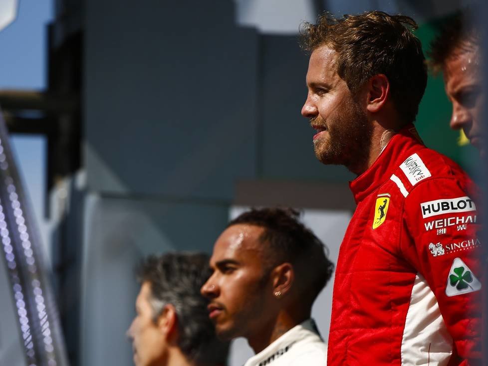 Sebastian Vettel, Lewis Hamilton