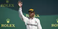 Bild zum Inhalt: Lewis Hamilton: Vertrag mit Mercedes bis 2020 verlängert