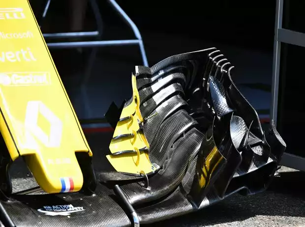 Renault-Frontflügel Titel-Bild zur News: Renault-Frontflügel