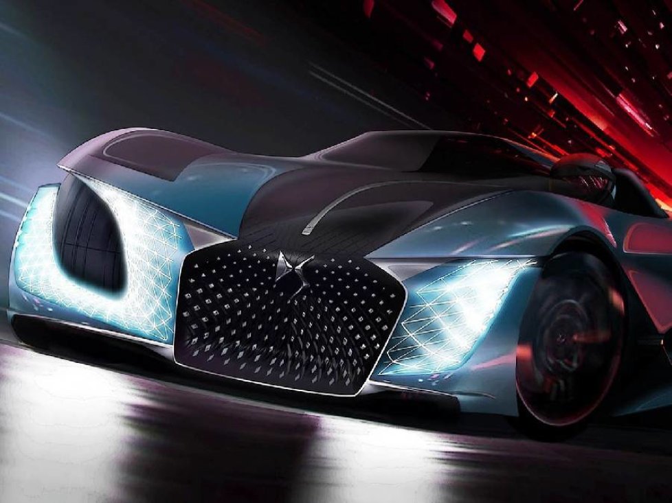 Designstudie DS X E-Tense 2018