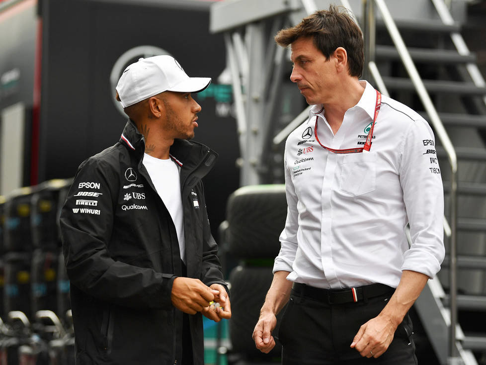 Lewis Hamilton, Toto Wolff