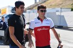 Charles Leclerc (Sauber) und Lance Stroll (Williams) 