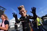 Nico Hülkenberg (Renault) als Maskottchen