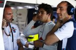 Lance Stroll (Williams) und Robert Kubica 