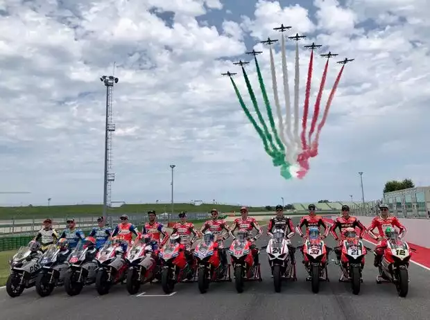 Ducati Race of Champions Titel-Bild zur News: Ducati Race of Champions