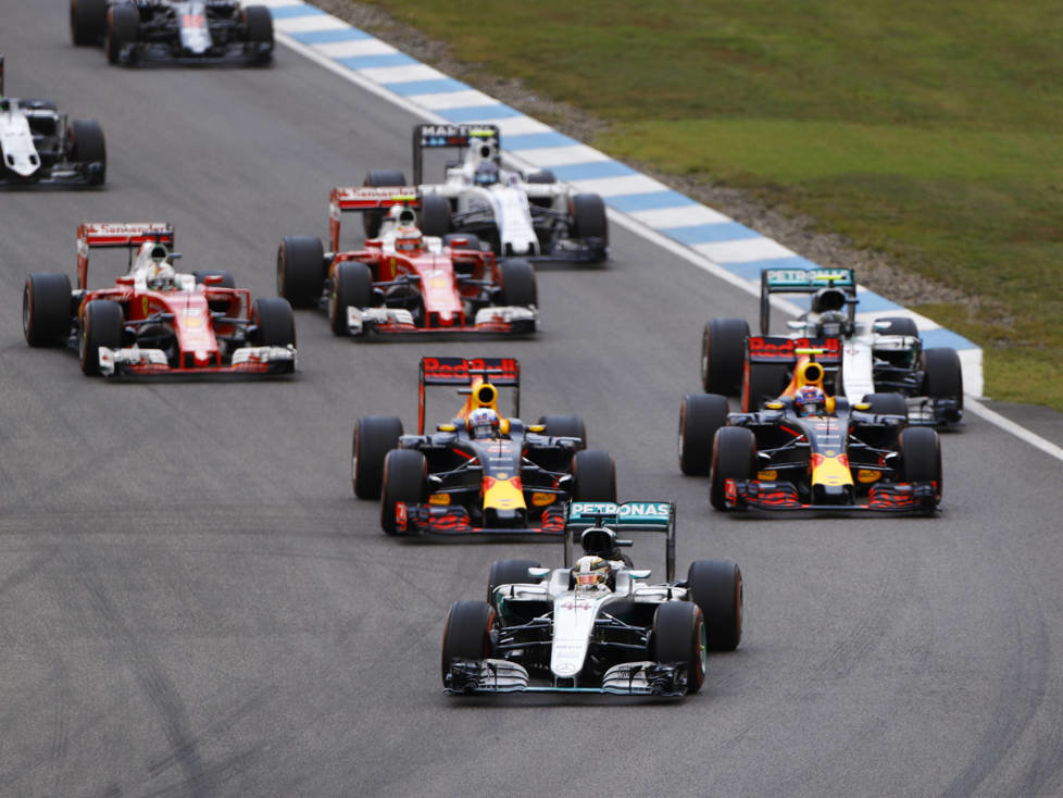 Start zum GP Deutschland 2016 in Hockenheim