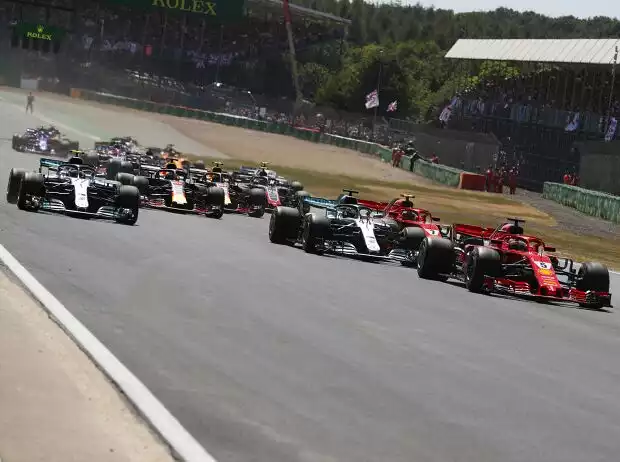 Sebastian Vettel, Lewis Hamilton, Kimi Räikkönen, Valtteri Bottas, Daniel Ricciardo, Max Verstappen Titel-Bild zur News: Sebastian Vettel, Lewis Hamilton, Kimi Räikkönen, Valtteri Bottas, Daniel Ricciardo, Max Verstappen