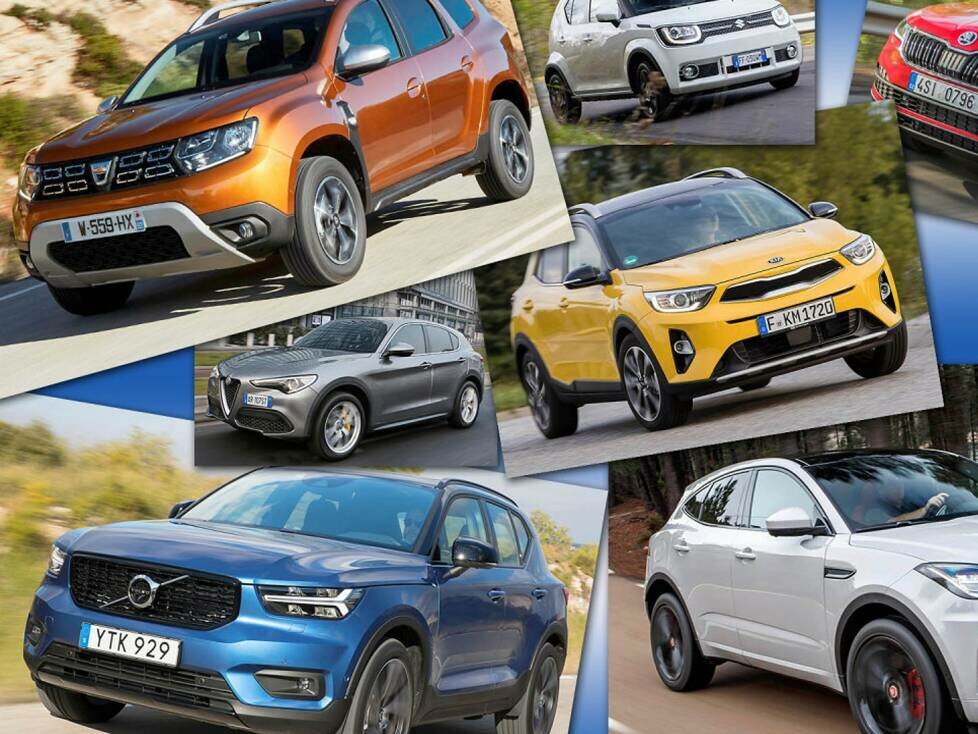 Die Top 30 günstige SUV für Einsteiger 2018