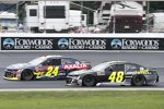 William Byron (Hendrick) und Jimmie Johnson (Hendrick) 