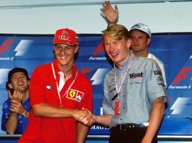 Michael Schumacher, Mika Häkkinen