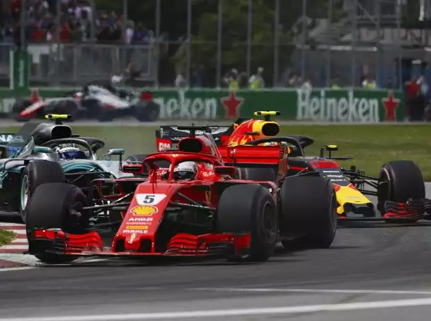 Sebastian Vettel, Valtteri Bottas, Max Verstappen Titel-Bild zur News: Sebastian Vettel, Valtteri Bottas, Max Verstappen