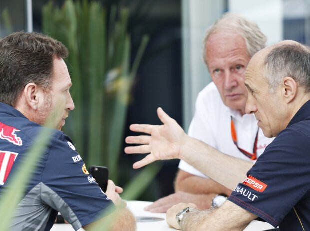 Christian Horner, Franz Tost Christian Horner, Franz Tost