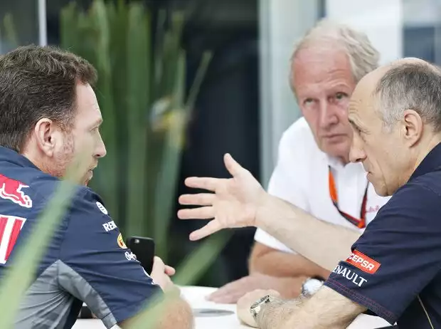 Christian Horner, Franz Tost Titel-Bild zur News: Christian Horner, Franz Tost