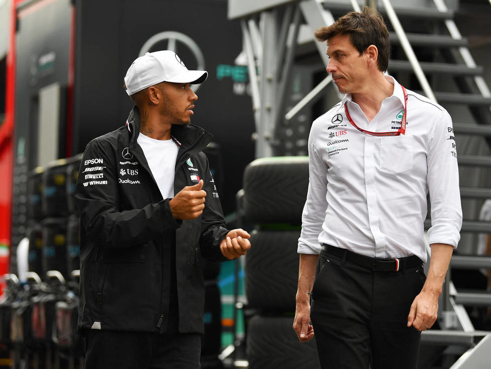 Lewis Hamilton, Toto Wolff