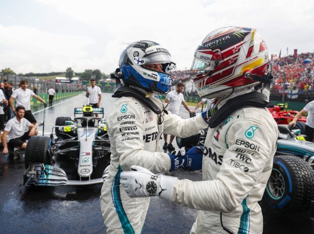 Valtteri Bottas, Lewis Hamilton