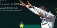 Bild zum Inhalt: Formel 1 Ungarn 2018: Mercedes kocht Sebastian Vettel ab