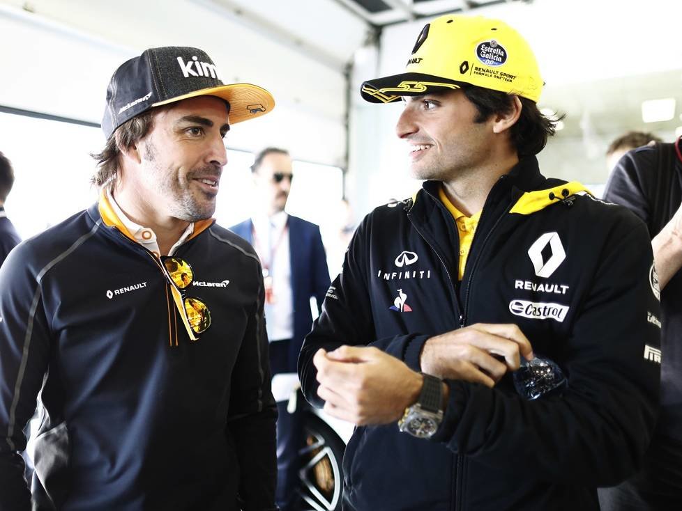 Carlos Sainz, Fernando Alonso