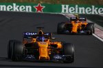 Fernando Alonso (McLaren) und Stoffel Vandoorne (McLaren) 