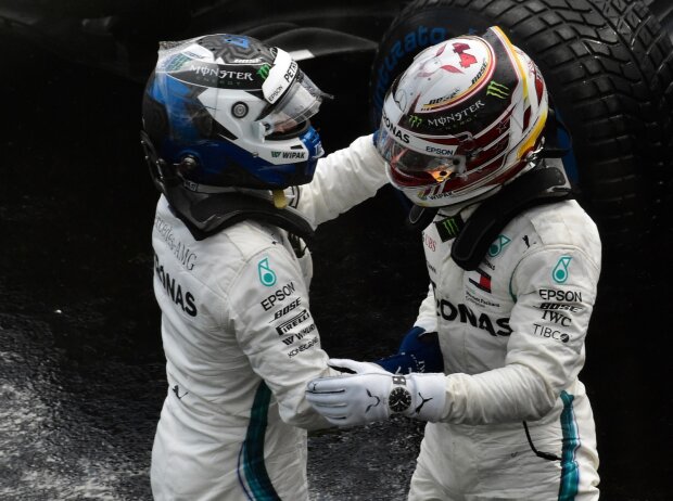 Valtteri Bottas, Lewis Hamilton