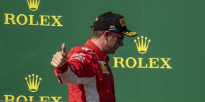 Keine Trinkflasche: Wieso Räikkönens Durst Luxusproblem war