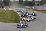 Start zum Honda Indy 200 in Mid-Ohio 2018: Alexander Rossi (Andretti) führt